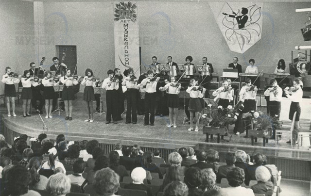 концерт учащихся музыкальной школы. 1979 г