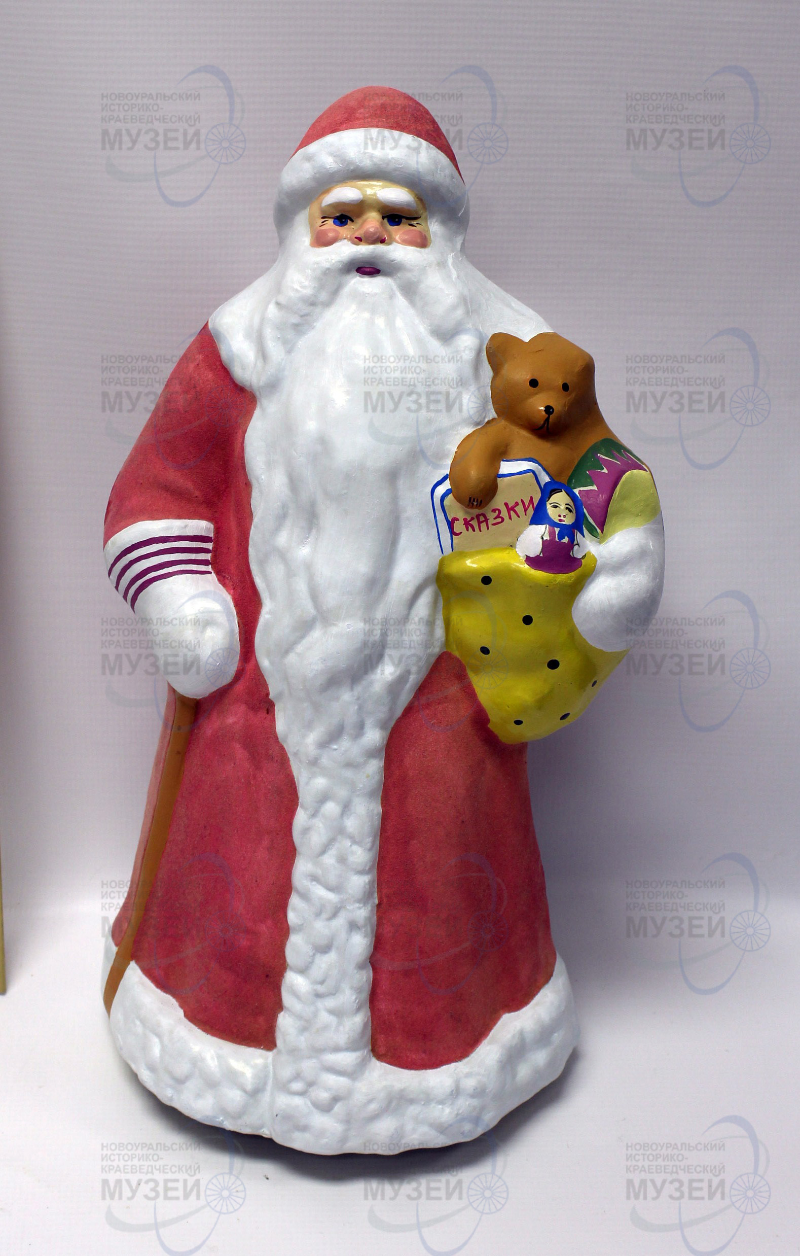 игрушка дед мороз 1960 1970 г.г