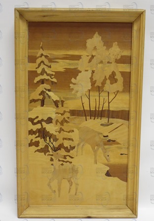 32. панно олени кп 10102